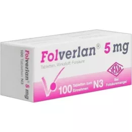 FOLVERLAN compresse da 5 mg, 100 pz