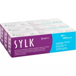 SYLK gel lubrificante naturale, 3X50 ml