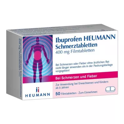 IBUPROFEN Heumann Pain Compresse 400 mg, 50 pz