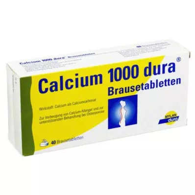 Calcium 1000 compresse effervescenti dura, 40 pz