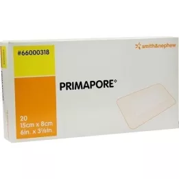 PRIMAPORE Medicazione sterile 8x15 cm, 20 pz