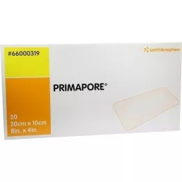 PRIMAPORE Medicazione sterile 10x20 cm, 20 pz