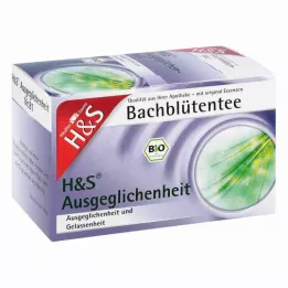 H&amp;S Bach Flower Remedy Balance Tea bustina filtro, 20X3.0 g