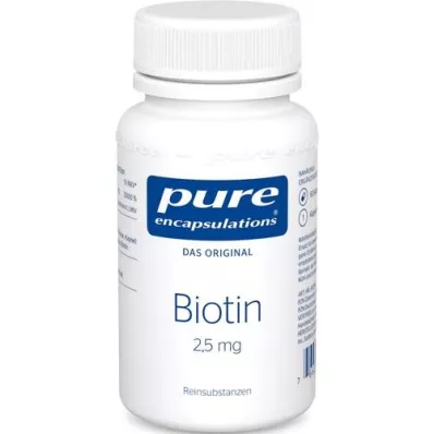 PURE ENCAPSULATIONS Biotina 2,5 mg Capsule, 60 Capsule