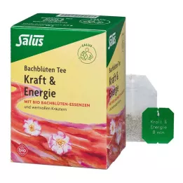 BACHBLÜTEN TEE Potenza &amp; Energia Bio Salus Fbtl., 15 pz