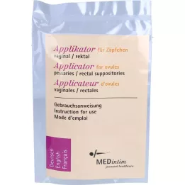 VAGINAL APPLIKATOR per supposte, 3 pz