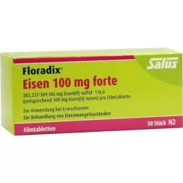 FLORADIX Ferro 100 mg forte compresse rivestite con film, 50 pz