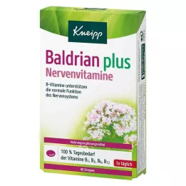 KNEIPP Valeriana più vitamine nervine dragées, 40 pz