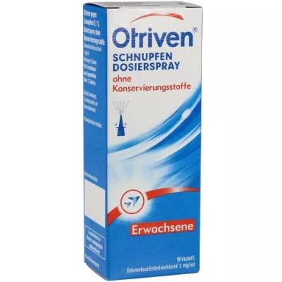 OTRIVEN Spray dosatore allo 0,1% senza conservanti, 10 ml