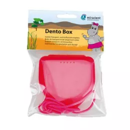 MIRADENT Dento Box I rosa per apparecchi ortodontici, 1 pz
