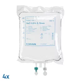 KOCHSALZLÖSUNG 0,9% B.Braun Soluzione di risciacquo Ecob.Click, 4X3000 ml