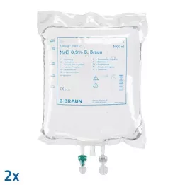 KOCHSALZLÖSUNG Soluzione di risciacquo B.Braun Ecob.Click allo 0,9%, 2X5000 ml