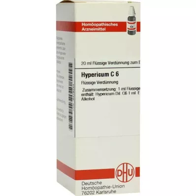 HYPERICUM C 6 Diluizione, 20 ml