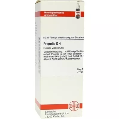 PROPOLIS diluizione D 4, 50 ml