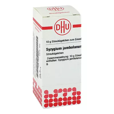 SYZYGIUM JAMBOLANUM D 3 globuli, 10 g