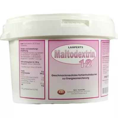 MALTODEXTRIN 12 polvere di Lampert, 1200 g
