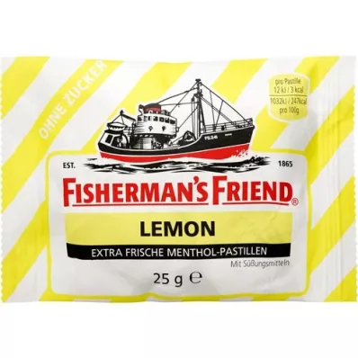 FISHERMANS FRIEND Pastiglie di limone senza zucchero, 25 g