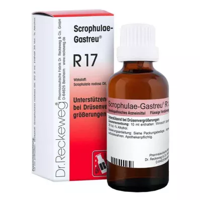 Scrophulae Gastreu R 17 gocce uso orale, 50 ml
