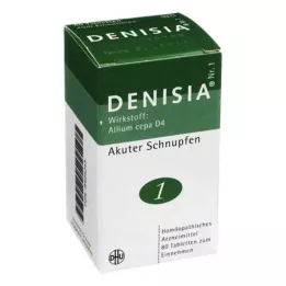 DENISIA 1 Compresse per rinite, 80 pz