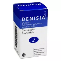 DENISIA 2 Compresse per bronchite cronica, 80 pz