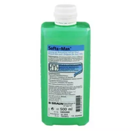 SOFTA MAN Flacone dispenser per la disinfezione delle mani, 500 ml