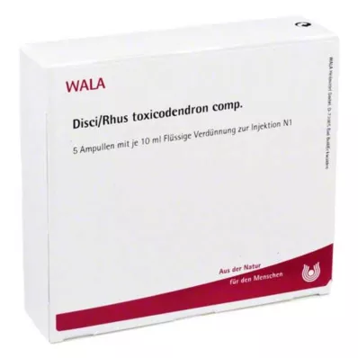 Disci/Rhus tossicodendro comp.Fiale, 5X10 ml Disci/Rhus tossicodendro comp.Fiale, 5X10 ml
