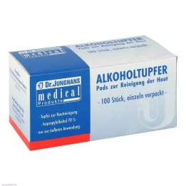 ALKOHOLTUPFER 3x6 cm sterile, 100 pz