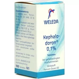 KEPHALODORON 0,1% compresse, 100 pz