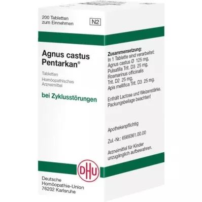 AGNUS CASTUS PENTARKAN Compresse, 200 pz