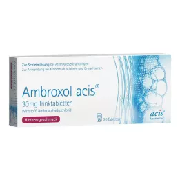 AMBROXOL acis 30 mg compresse bevibili, 20 pz