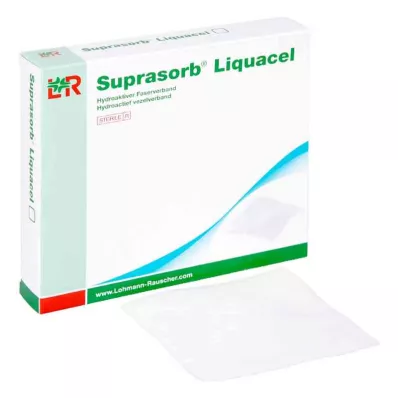 SUPRASORB Liquacel hydroakt.Faserverb.15x15 cm, 4 pz SUPRASORB Liquacel hydroakt.Faserverb.15x15 cm, 4 pz