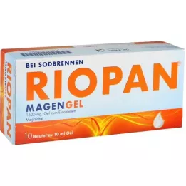 RIOPAN Gel Stick per lo stomaco, 10X10 ml