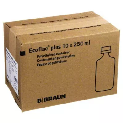 Aqua AD Injectabilia Ecoflac Plus soluzione per infusione, 10X250 ml