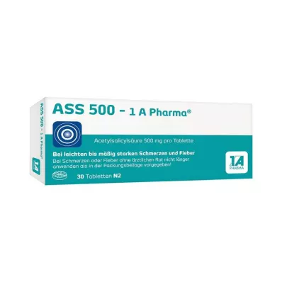 ASS 500 compresse 1A Pharma, 30 pz ASS 500 compresse 1A Pharma, 30 pz