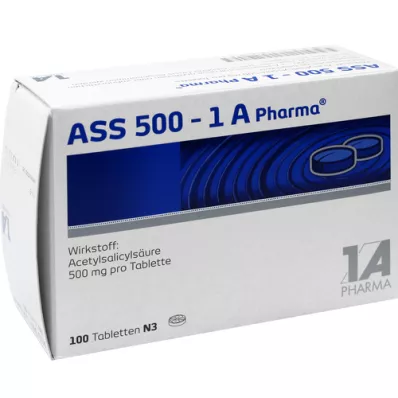 ASS 500-1A Compresse farmaceutiche, 100 pz