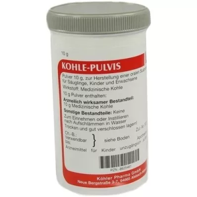 KOHLE polvere di pulvis, 10 g