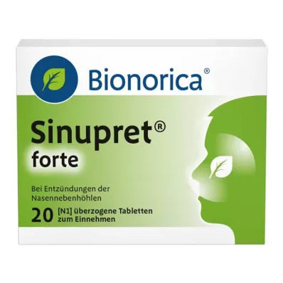 Compresse rivestite Sinupret forte, 20 pz