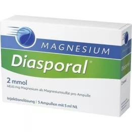 MAGNESIUM DIASPORAL fiale da 2 mmol, 5X5 ml