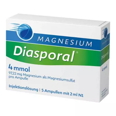 Magnesio Diasporal fiale da 4 mmol, 5X2 ml
