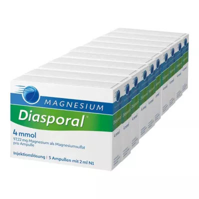 Magnesio Diasporal fiale da 4 mmol, 50X2 ml Magnesio Diasporal fiale da 4 mmol, 50X2 ml