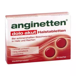 ANGINETTEN pastiglie per gola acuta dolo, 24 pz