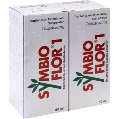 SYMBIOFLOR 1 sospensione, 2X50 ml