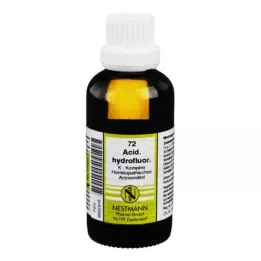 ACIDUM HYDROFLUORICUM K Complesso n.72 Diluizione, 50 ml