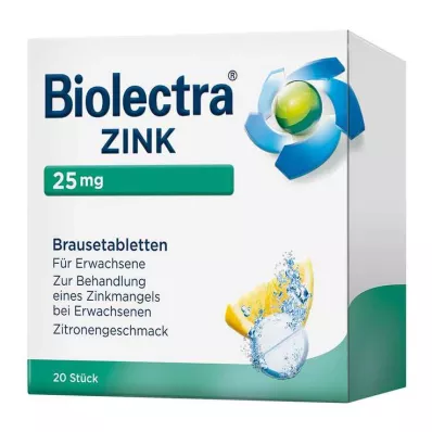 Biolectra compresse effervescenti zinco, 20 pz