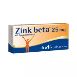 Zinco Beta 25 compresse effervescenti, 40 pz