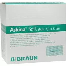 ASKINA Medicazione morbida per ferite 5x7,5 cm sterile, 50 pz