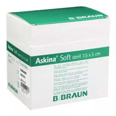 Askina Medicazione morbida per ferite 5x7, 50 pz Askina Medicazione morbida per ferite 5x7, 50 pz