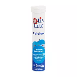 ACTIVLINE Compresse effervescenti di calcio e limone, 20 pz