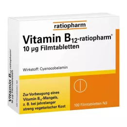 VITAMIN B12-RATIOPHARM 10 μg compresse rivestite con film, 100 pz
