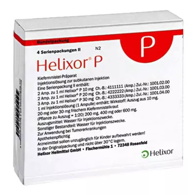 Helixor serie P pack Ii fiale (4x7 pezzi) Helixor serie P pack Ii fiale (4x7 pezzi)